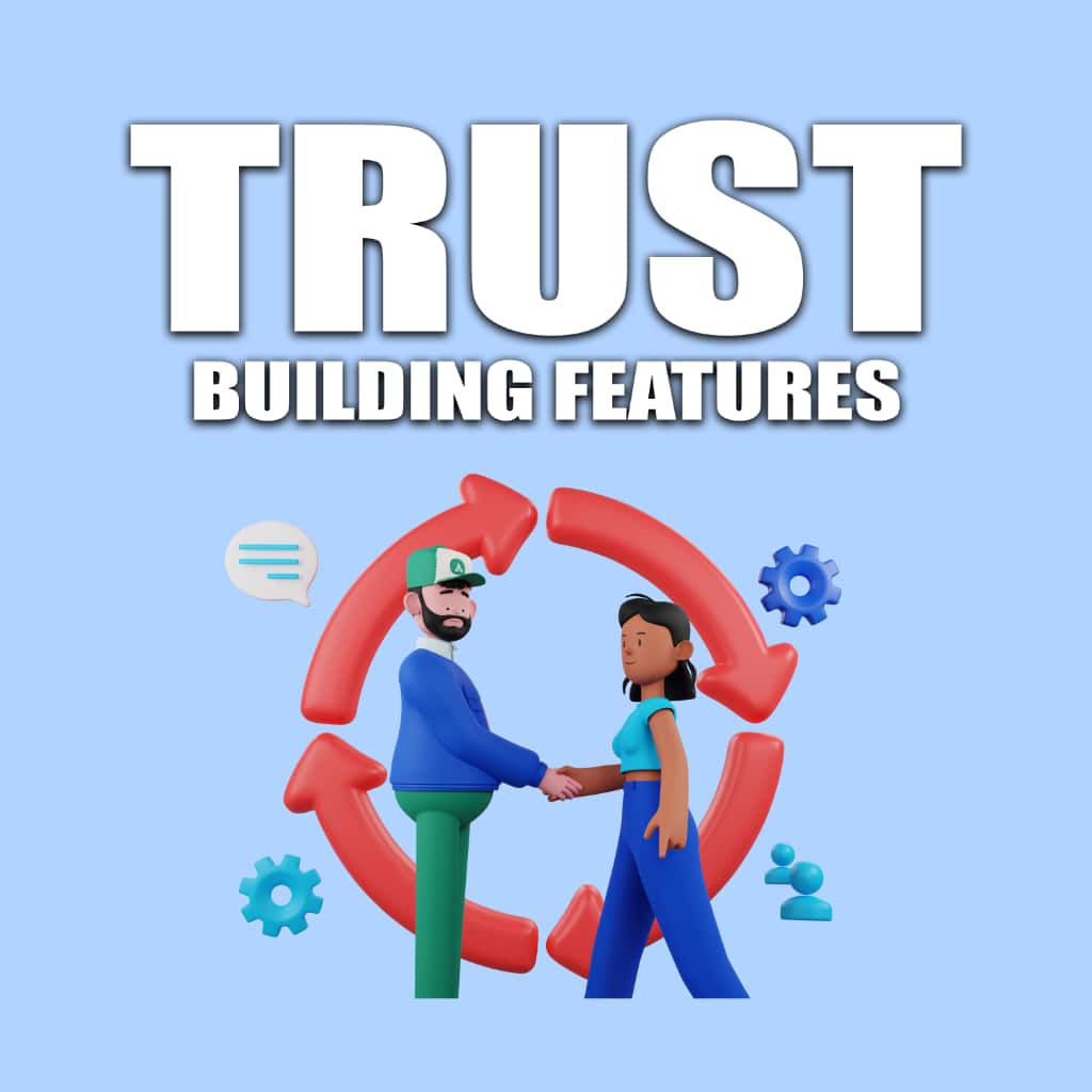Trust Building Features